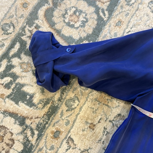 Eileen Fisher Silk Shirt Dress - Picture 7 of 8